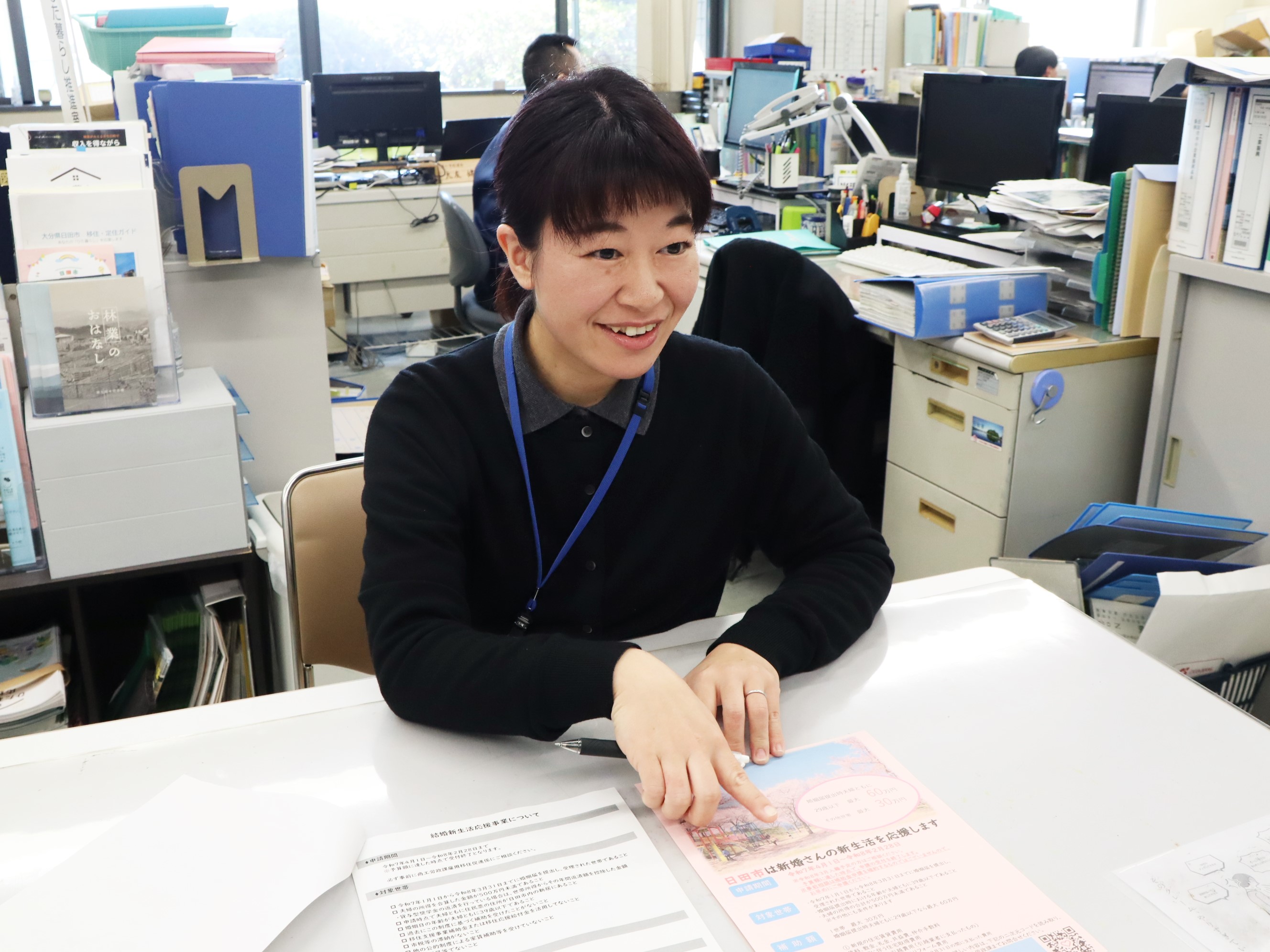 先輩職員の写真