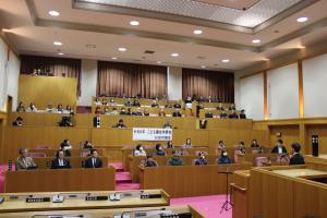 こども議会体験会の全景写真